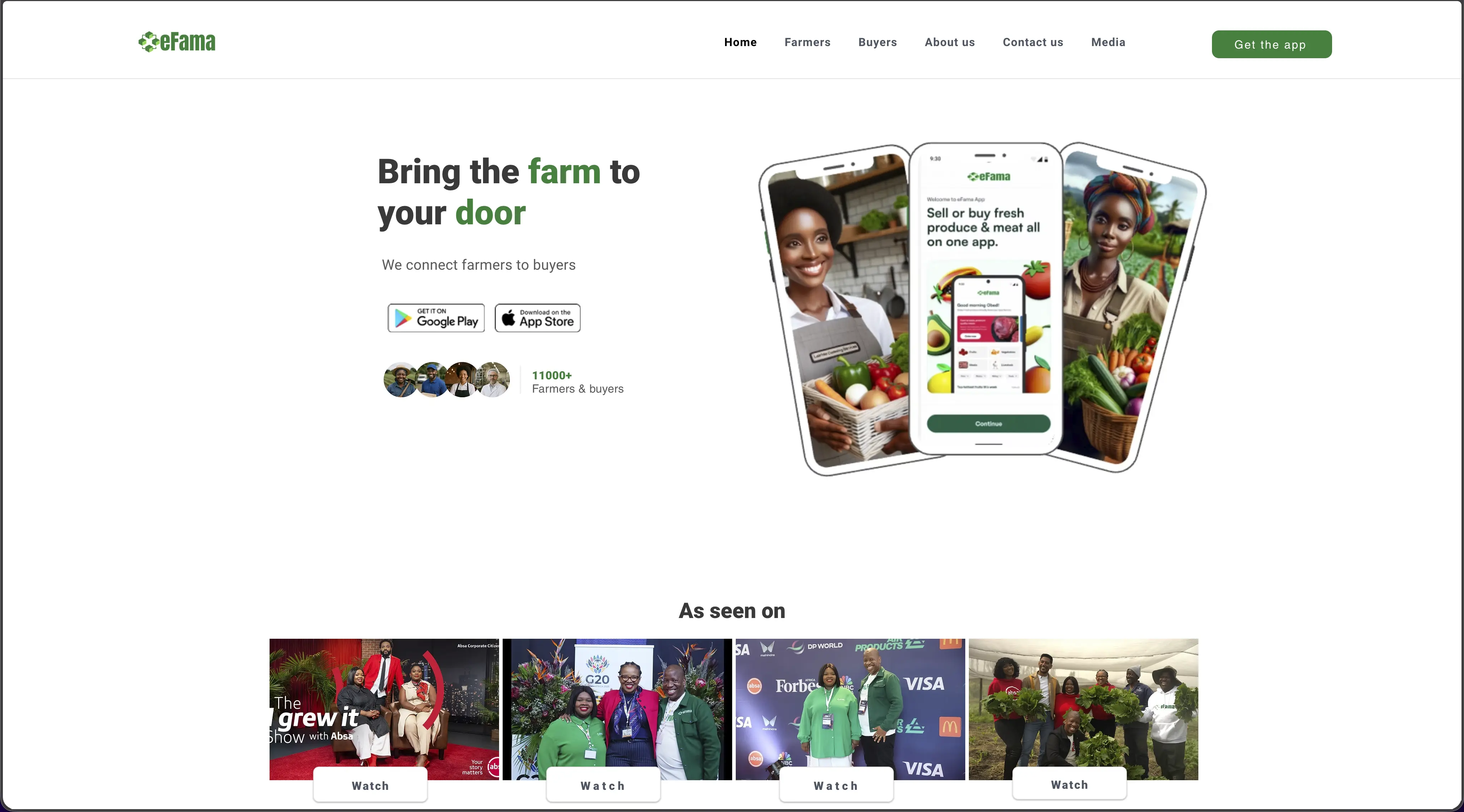 eFama App - Agricultural Marketplace screenshot